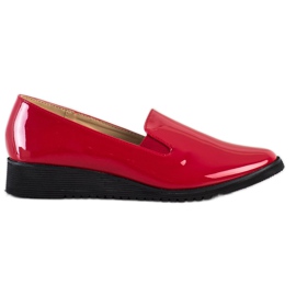 Goodin Bequeme Slip-On Loafer rot