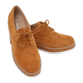 Damen-Loafer mit Schnürung Kamel 8988-45 Kamel braun