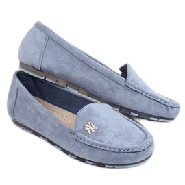 Blau Damen Slipper GS13P Blau