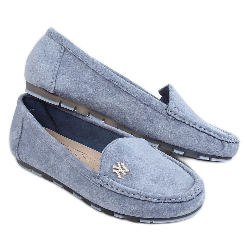 Blau Damen Slipper GS13P Blau