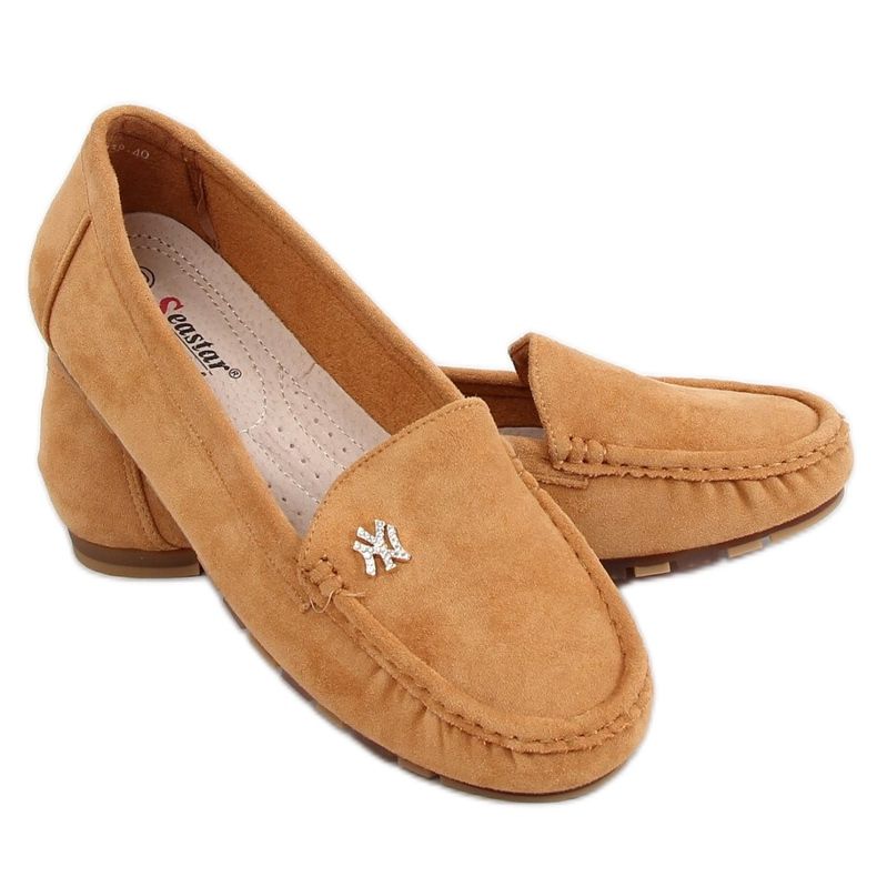 Camel GS13P Tan Damen Slipper braun