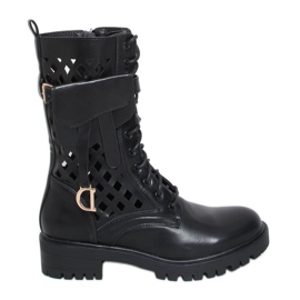 Schwarz durchbrochene Arbeiter NC1125P Schwarz