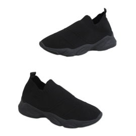 Schwarz NB399 Schwarze Socken Sportschuhe