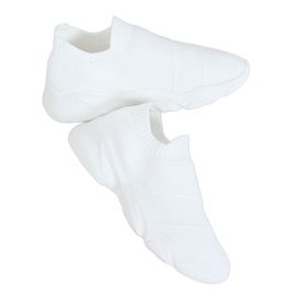 Weiß NB399 Weiße Socken Sportschuhe