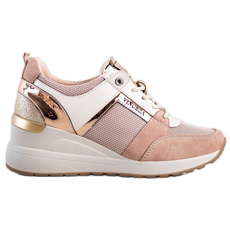 Stylische VINCEZA Sneaker rosa
