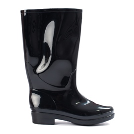 Hochglanz Galoschen schwarz