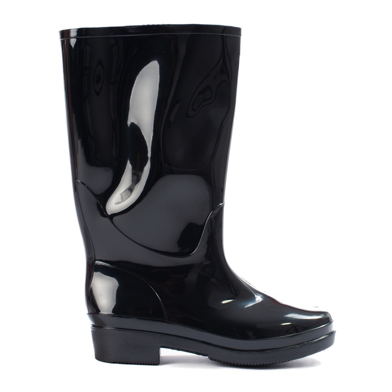 Hochglanz Galoschen schwarz