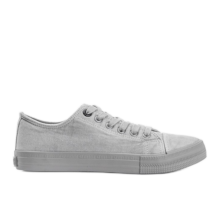 Klassische Sneaker Big Star grau Amber