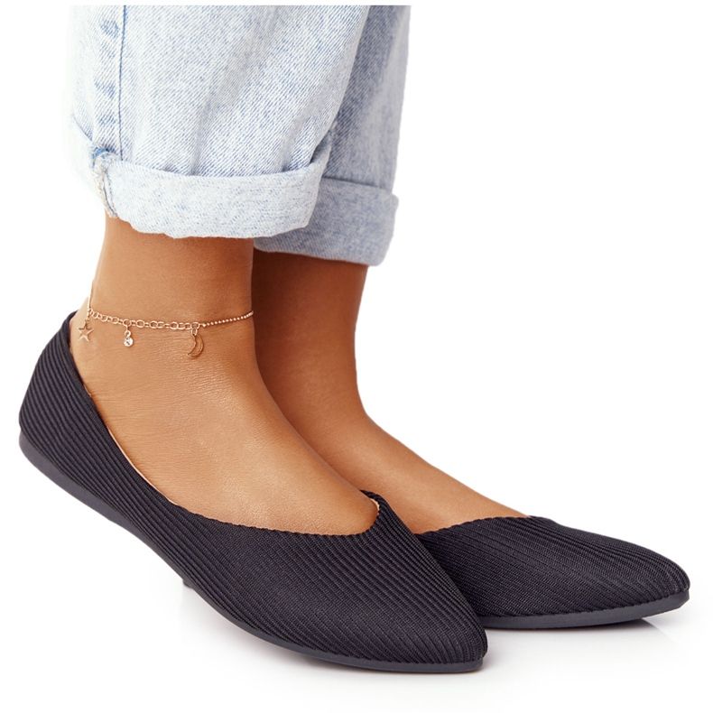 Zarte Ballerina In Spitz Vinceza 2187 Schwarz