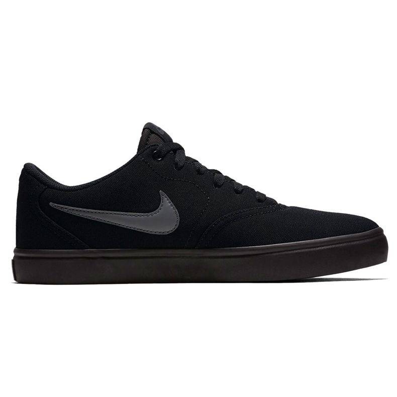 Nike Sb Check Solar Cnvs schwarz 843896 002 Herrenschuhe grau