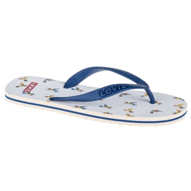 Levi's Dixon 2.0 Flip-Flops 229817-626-117 weiß navy blau blau