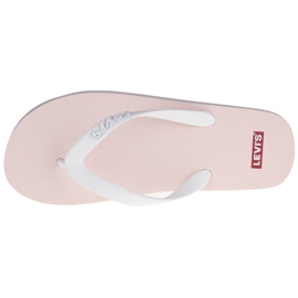 Levi's Dixon 2.0 Flip-Flops 229817-753-81 weiß rosa