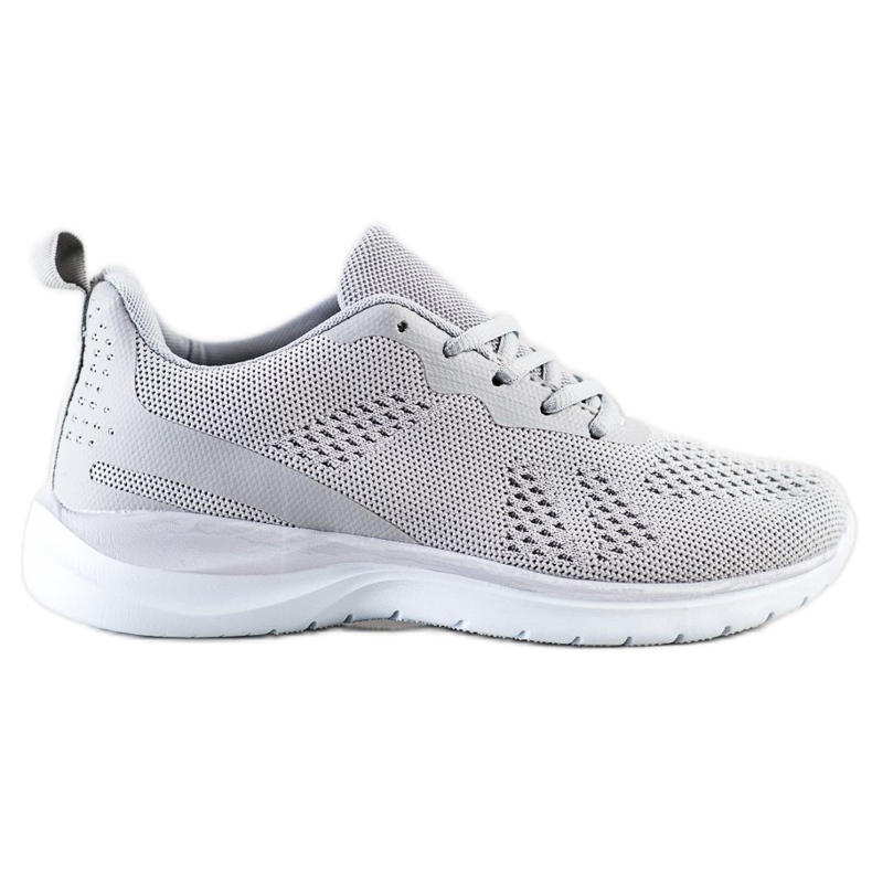 Bona Hellgraue Turnschuhe