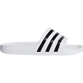 Adidas Adilette Aqua weiße Hausschuhe F35539 ['weiß schwarz']