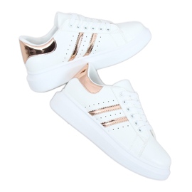 Weiße Damen Sneaker VL139P Champagner