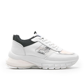 Schwarz-weiße Dana-Turnschuhe