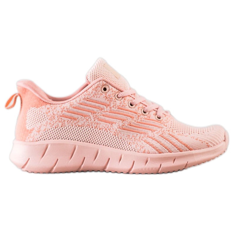 Bona Durchbrochene Sportschuhe orange