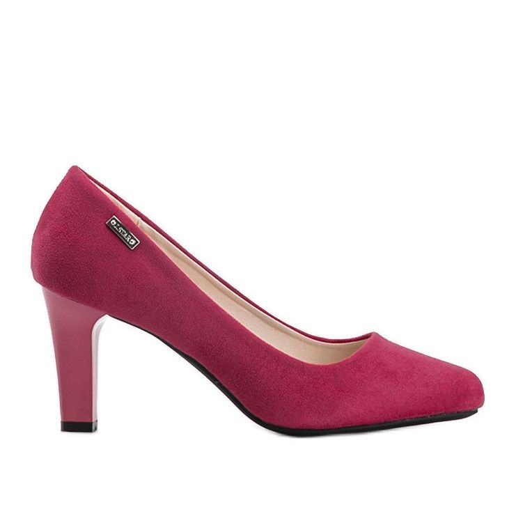 Pinke Pumps auf einem Calista-Stilettoabsatz rosa