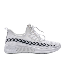 Kaylee weiße Slip-On-Sneakers