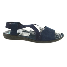 Adanex Damensandalen Marineblau
