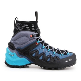 Salewa Ws Wildfire Edge Mid Gtx W 61351-8975 Trekkingschuhe blau