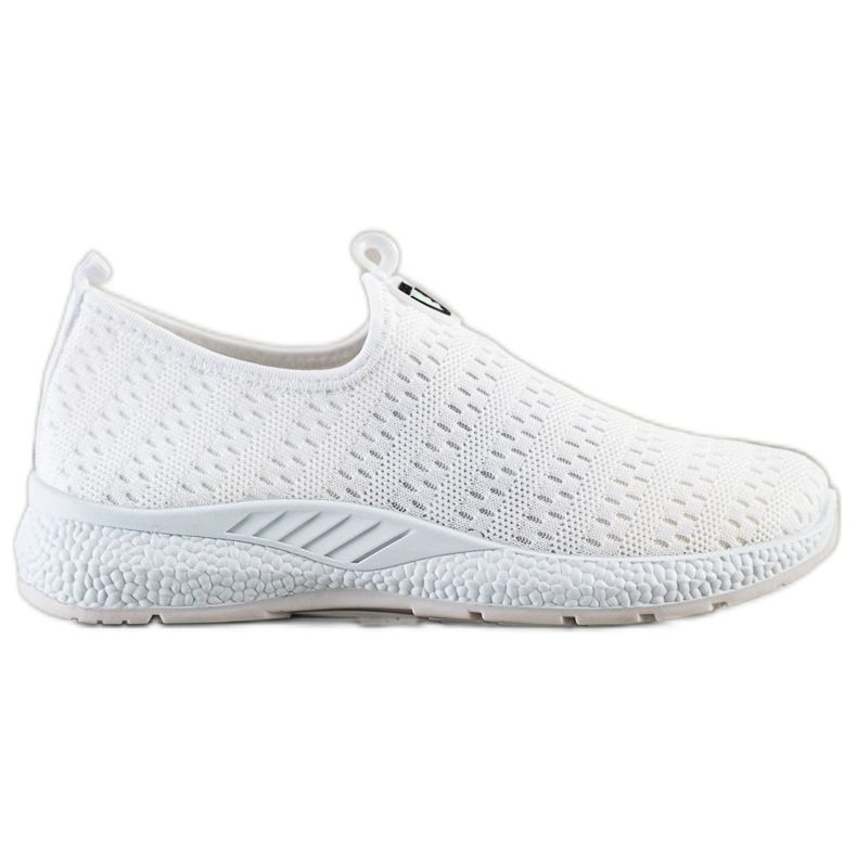 SHELOVET Leichte Slip-On-Sneakers weiß