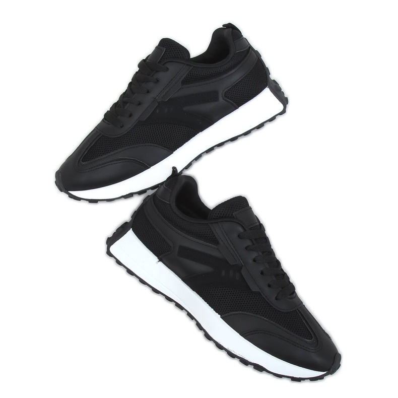 Schwarze Sportschuhe 6115 Schwarz