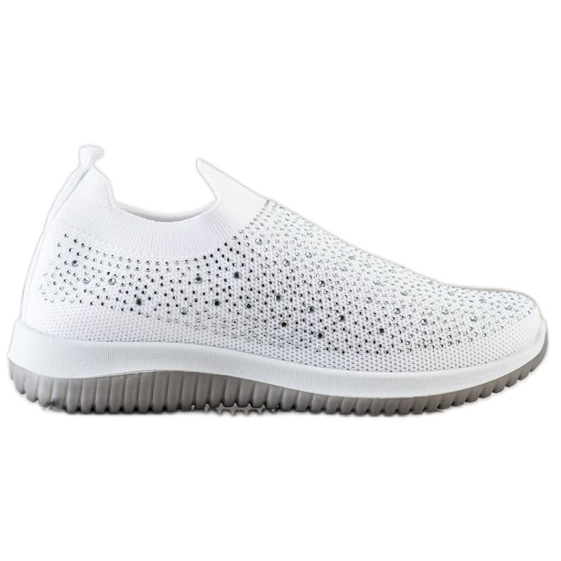 Renda Slip-on-Sneaker für den Frühling weiß