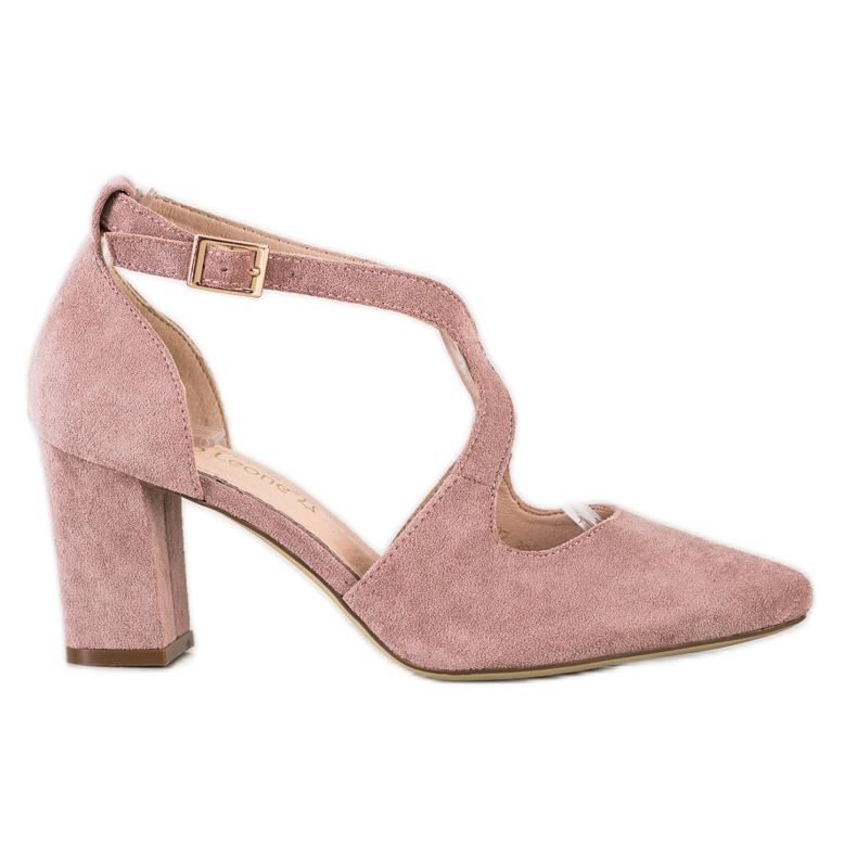 Elegante Sergio Leone Pumps rosa