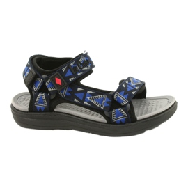Lee Cooper Kindersandalen Schaumeinsatz 20S-TS-037-1 Schwarz/Blau