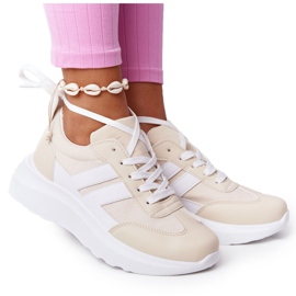 PS1 Damen Sportschuhe Sneakers Beige Holiday weiß