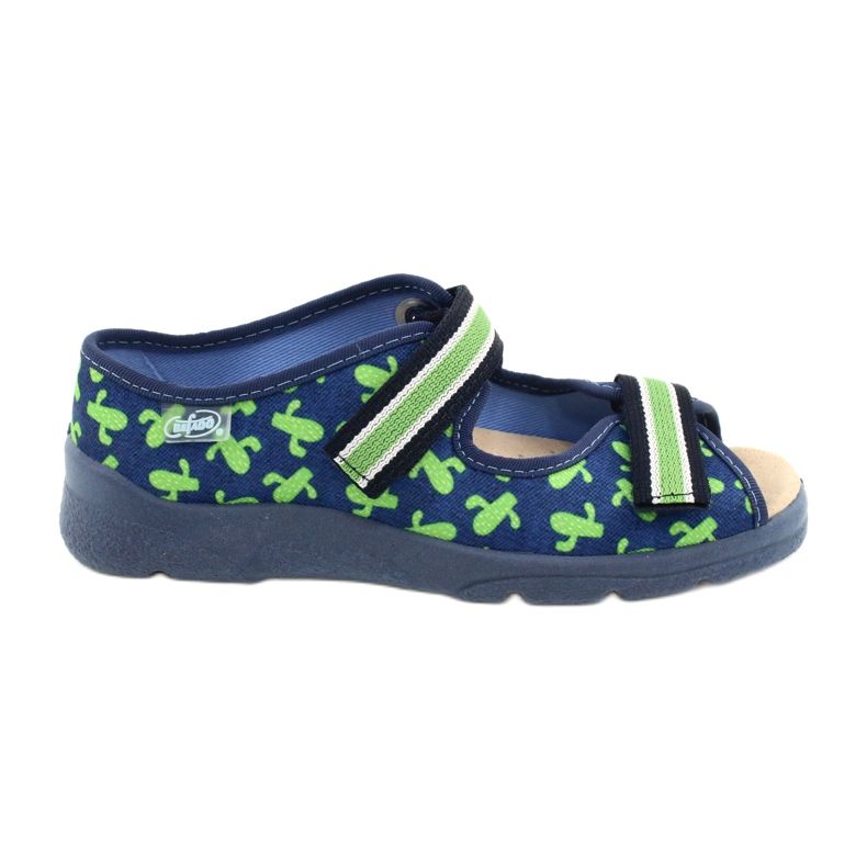 Befado Kinderschuhe 869X147 blau grün