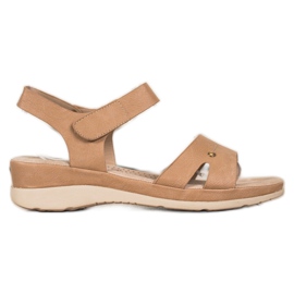 Bequeme VINCEZA Sandalen braun