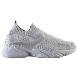 SHELOVET Bequeme Slipper grau