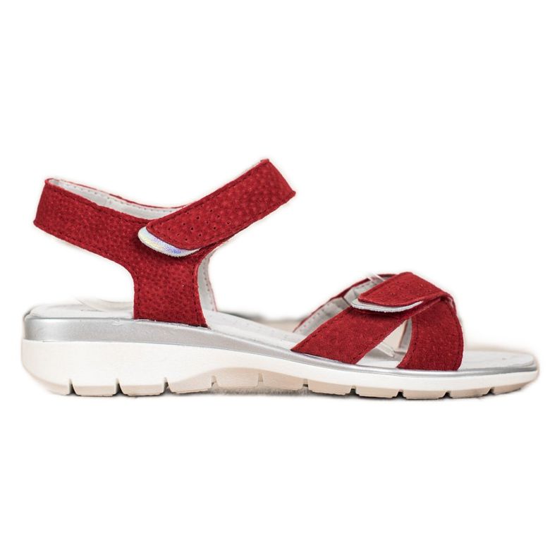 VINCEZA Sandalen mit Klettverschluss rot