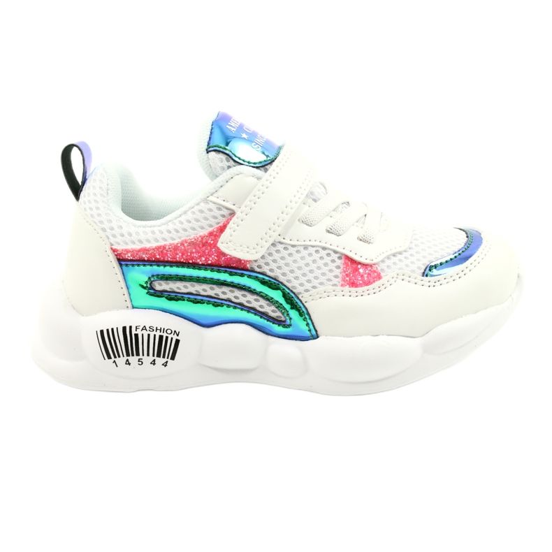 American Club Modische Halographic-Sportschuhe ES23/21 Weiß