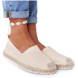 Espadrilles auf geflochtener Sohle Big Star HH274501 Beige