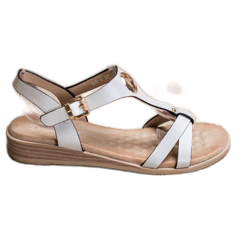 S. BARSKI Elegante Sandalen von S.BARSKI weiß