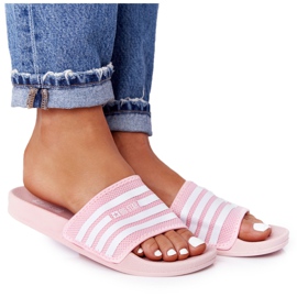 Damen Hausschuhe Big Star FF274A352 Rosa