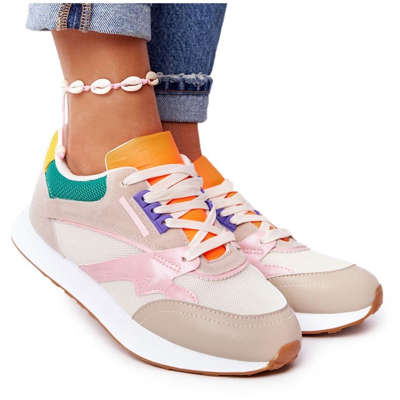 PS1 Damen Sportschuhe Sneakers Beige After Hours mehrfarbig