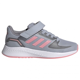 Schuhe adidas Runfalcon 2.0 C Jr FZ0111 rosa grau