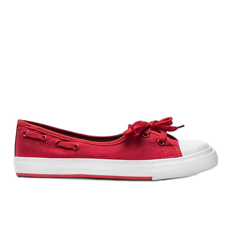 Alanas rote Halbsneaker