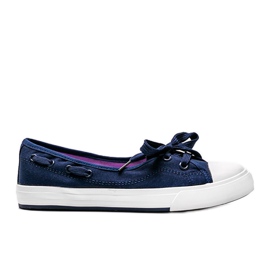 Alana marineblaue Halbsneaker für Damen