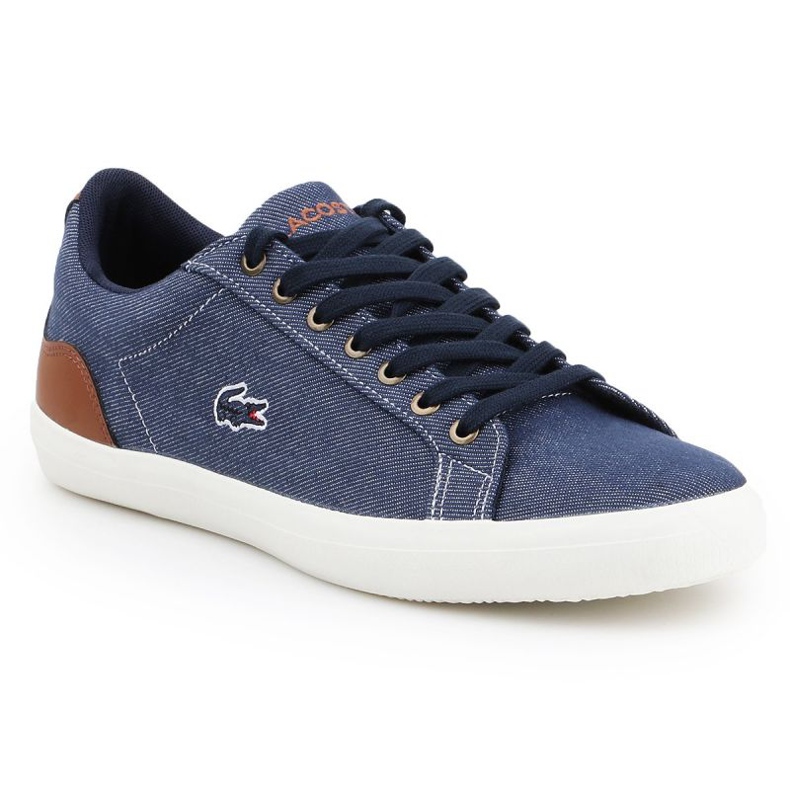 Freizeitschuhe Lacoste Lerond 317 2 Cam M 7-34CAM00422Q8 weiß braun navy blau