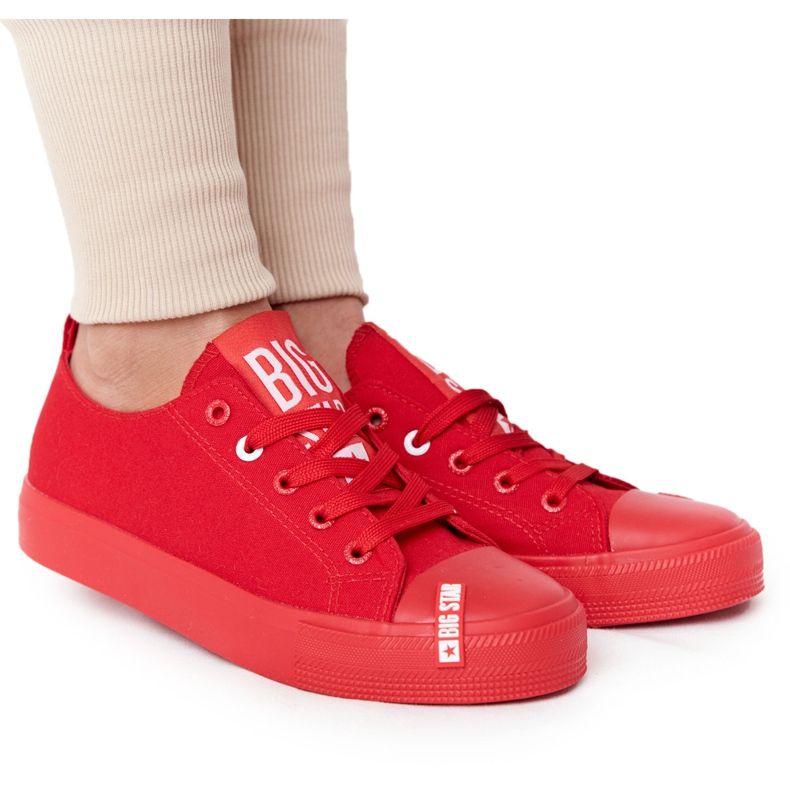 Damen Sneaker Big Star HH274677 Rot