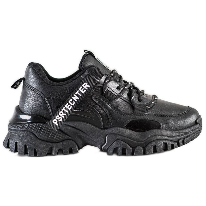 SHELOVET Frühlingsmode Sneakers schwarz