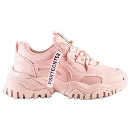 SHELOVET Frühlingsmode Sneakers rosa