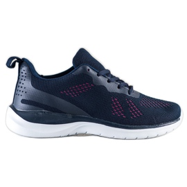 Bona Hellblaue Turnschuhe navy blau
