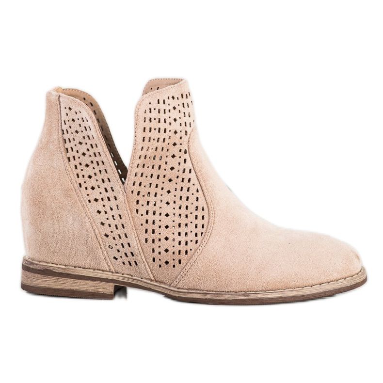 S. BARSKI Frühlingsstiefel mit Cut-Out S.BARSKI braun