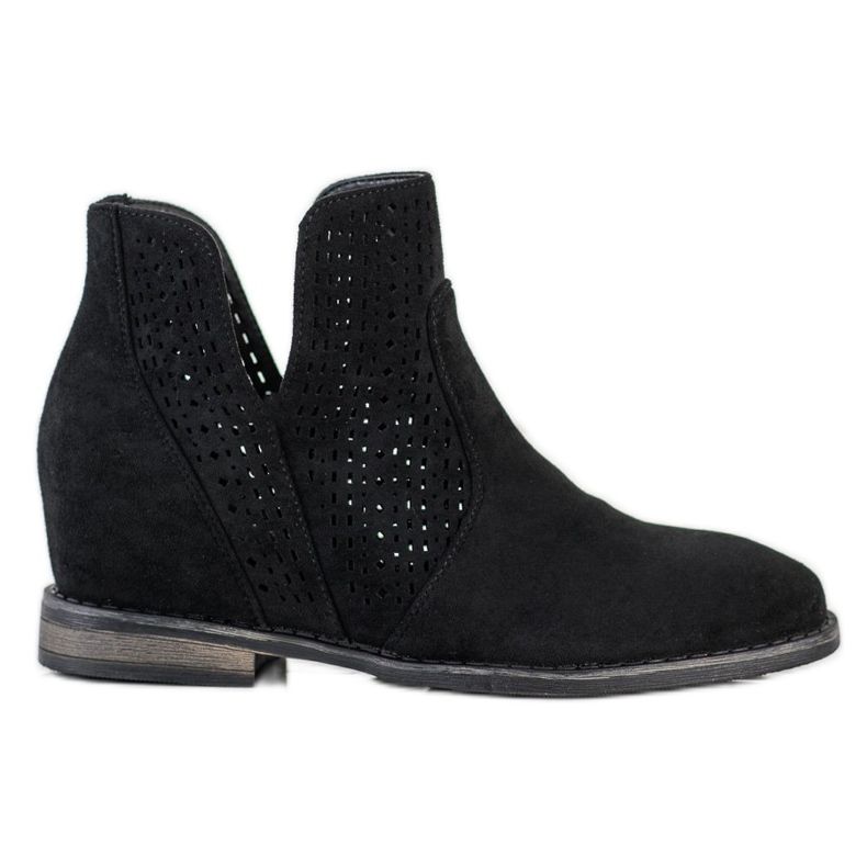 S. BARSKI Frühlingsstiefel mit Cut-Out S.BARSKI schwarz